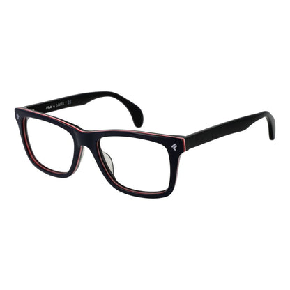 Eyeglasses Frames by Lozza for men in cellulose acetate and blue showcases an refined full-frame frame design featuring a sophisticated blue coloured frame for an refined and refined aesthetic.