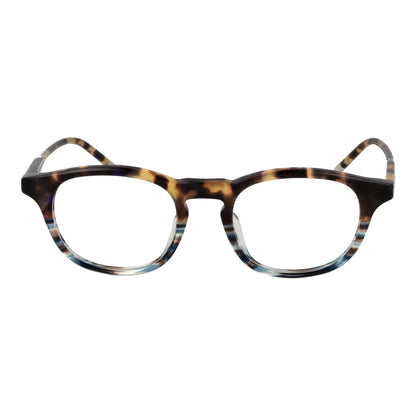 Eyeglasses Frames by Lozza for men in nickel silver alloy multicolor features an refined silhouette, showcasing a sophisticated multicolor coloured frame and refined full-frame frame design for a refined look.