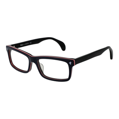 Eyeglasses Frames by Lozza for men in cellulose acetate and blue showcases a refined silhouette, detailed with a blue coloured frame finish and a sophisticated full-frame frame design.