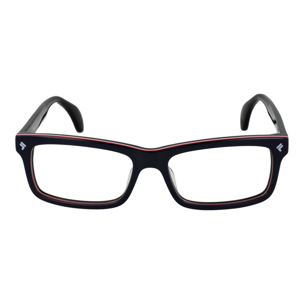 Eyeglasses Frames by Lozza for men in cellulose acetate blue features an refined silhouette, showcasing the refined blue coloured frame and sophisticated full-frame frame design.