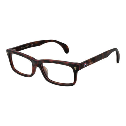 Eyeglasses Frames by Lozza for men in cellulose acetate brown showcases a refined full-frame frame design with a refined brown coloured frame finish for a refined and sophisticated look.