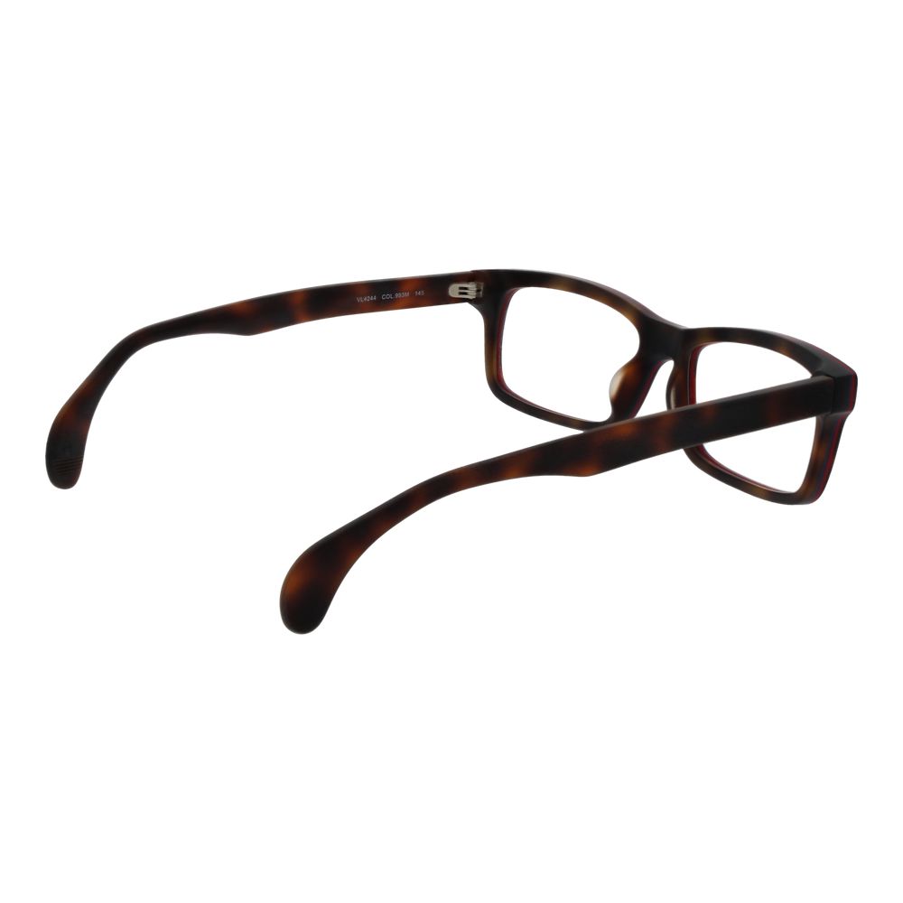 Eyeglasses Frames by Lozza for men in cellulose acetate and brown showcases an refined full-frame frame design featuring a sophisticated brown coloured frame for an refined and refined aesthetic.