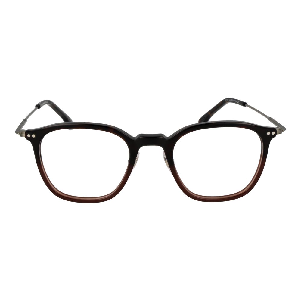Eyeglasses Frames by Lozza for unisex in metal brown features an refined silhouette, showcasing a sophisticated brown coloured frame and refined full-frame frame design for a refined look.