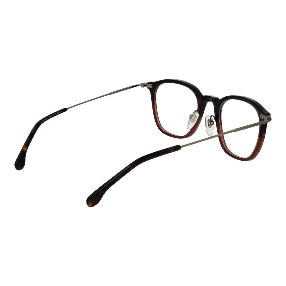 Eyeglasses Frames by Lozza for unisex in metal and brown showcases a refined silhouette, detailed with a brown coloured frame finish and a sophisticated full-frame frame design.