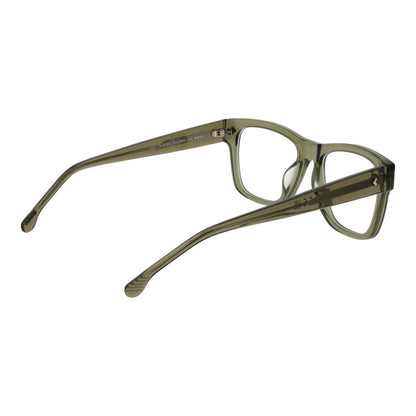 Eyeglasses Frames by Lozza for men in cellulose acetate multicolor showcases a refined full-frame frame design with a refined green coloured frame finish for a refined and sophisticated look.