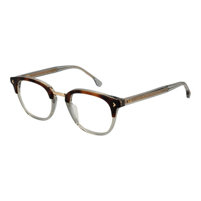 Eyeglasses Frames by Lozza for unisex in cellulose acetate multicolor features an refined silhouette, showcasing a sophisticated multicolor coloured frame and refined full-frame frame design for a refined look.