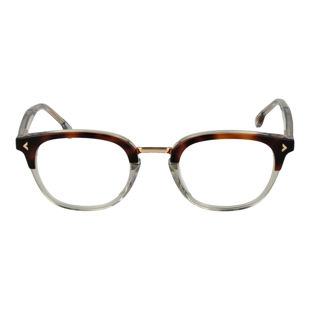 Eyeglasses Frames by Lozza for unisex in cellulose acetate multicolor features an refined silhouette, showcasing the refined multicolor coloured frame and sophisticated full-frame frame design.