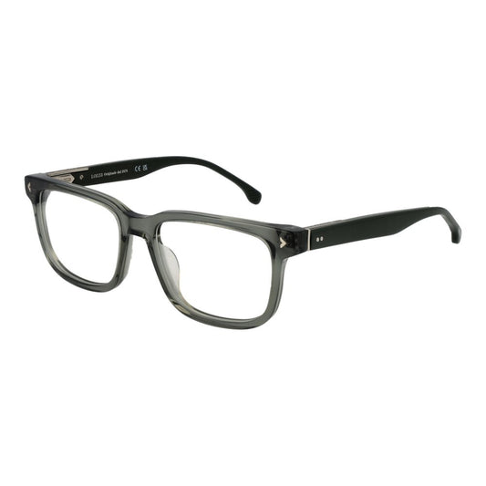 Eyeglasses Frames by Lozza for men in cellulose acetate and gray showcases an refined full-frame frame design featuring a sophisticated gray coloured frame for an refined and refined aesthetic.