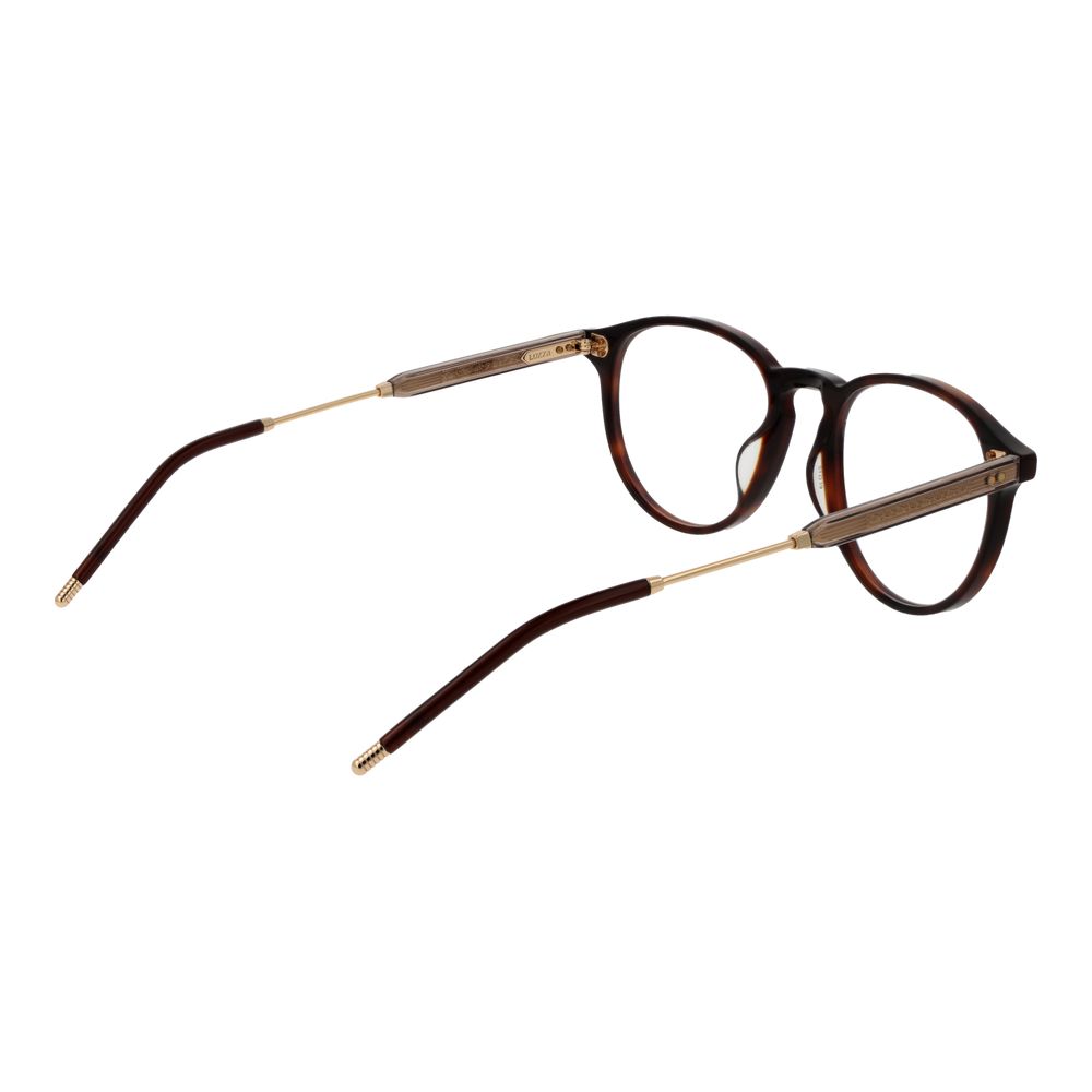 Eyeglasses Frames by Lozza for unisex in cellulose acetate brown features a refined silhouette, showcasing a refined brown coloured frame and full-frame frame design for a sophisticated, premium look.