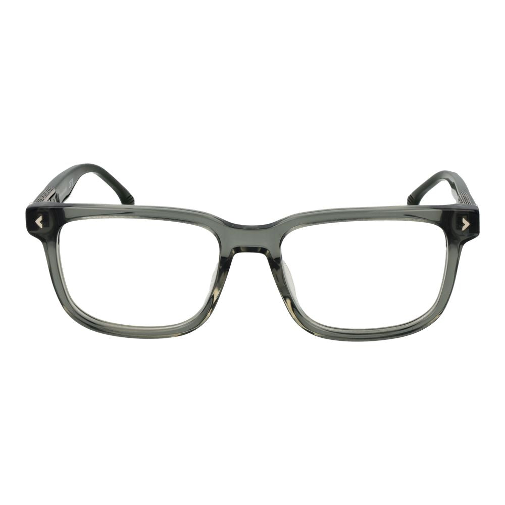 Eyeglasses Frames by Lozza for men in cellulose acetate and gray showcases a refined silhouette, detailed with a gray coloured frame finish and a sophisticated full-frame frame design.