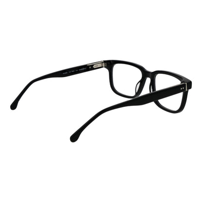 Eyeglasses Frames by Lozza for men in cellulose acetate black showcases a refined full-frame frame design with a refined black coloured frame finish for a refined and sophisticated look.