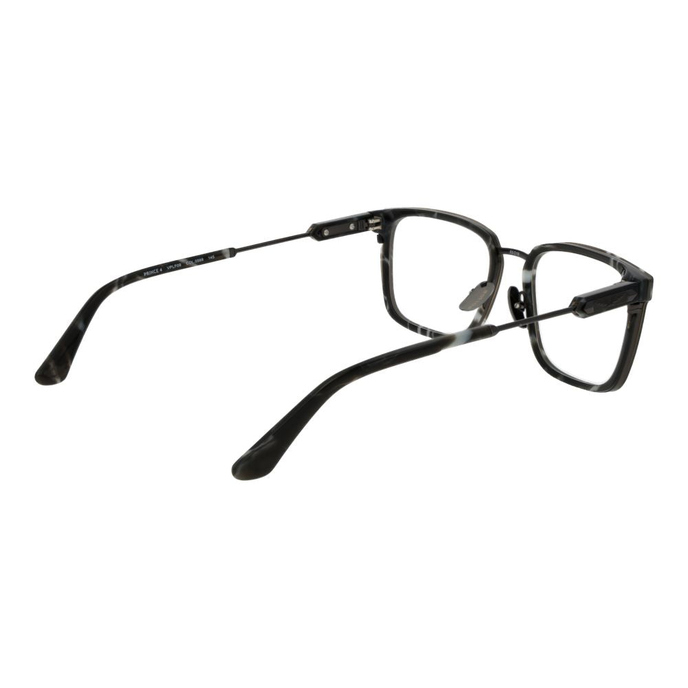 Eyeglasses Frames by Police for men in metal and gray showcases a refined silhouette, detailed with a gray coloured frame finish and a sophisticated full-frame frame design.