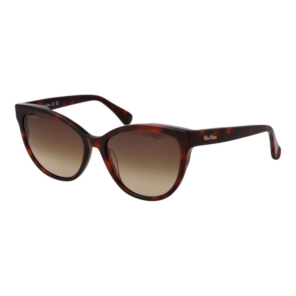 Max Mara Cat-Eye Gradient Dark-Tint Acetate Sunglasses - Brown