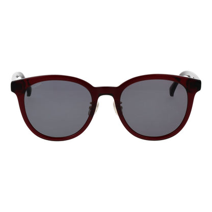 Max Mara Panto Non-Polarized Dark-Tint Acetate Sunglasses - Burgundy