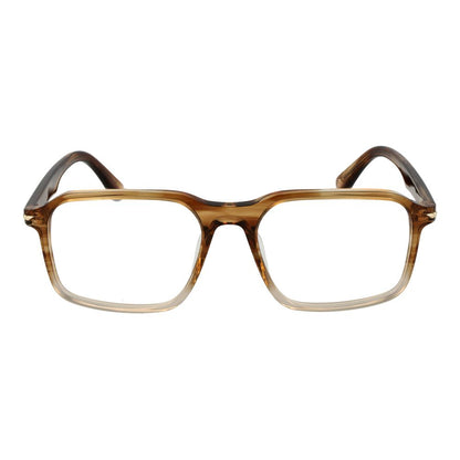 Eyeglasses Frames by Police for men in cellulose acetate brown features a refined silhouette, showcasing a refined brown coloured frame and full-frame frame design for a sophisticated, premium look.