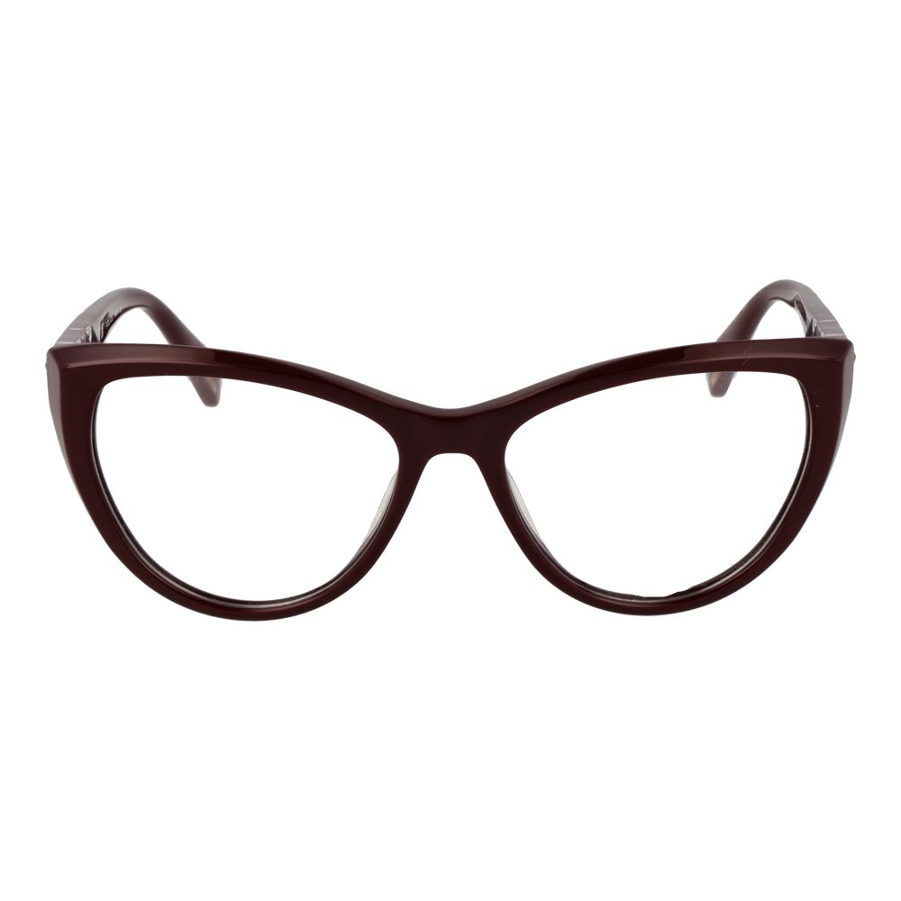 Eyeglasses Frames by Police for women in plastic and burgundy showcases an refined full-frame frame design featuring a sophisticated burgundy coloured frame for an refined and refined aesthetic.