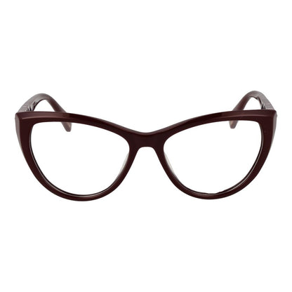 Eyeglasses Frames by Police for women in plastic and burgundy showcases an refined full-frame frame design featuring a sophisticated burgundy coloured frame for an refined and refined aesthetic.