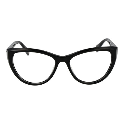 Eyeglasses Frames by Police for women in plastic and black showcases an refined full-frame frame design featuring a sophisticated black coloured frame for an refined and refined aesthetic.