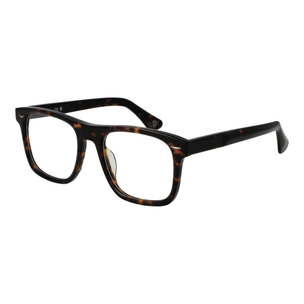 Eyeglasses Frames by Police for men in cellulose acetate and brown showcases an refined full-frame frame design featuring a sophisticated brown coloured frame for an refined and refined aesthetic.