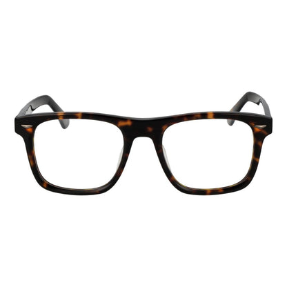 Eyeglasses Frames by Police for men in cellulose acetate brown showcases a refined full-frame frame design with a refined brown coloured frame finish for a refined and sophisticated look.