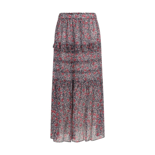 Skirt by Isabel Marant Étoile for women in cotton purple, toile, floral & print features a sublime silhouette, showcasing the sublime design of the Women's Cotton Long Skirt in a sophisticated long.