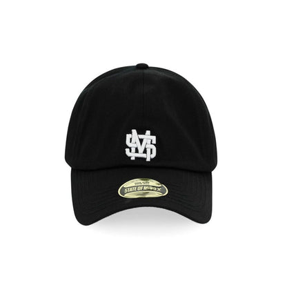 5TATE OF MIND Black Cotton Cap (Baseball Hat)