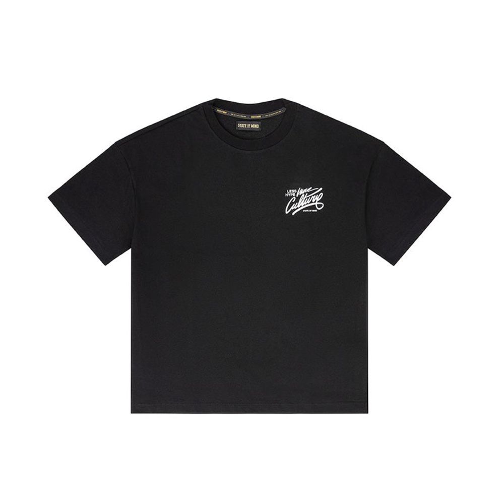 5TATE OF MIND Black Cotton T-Shirt