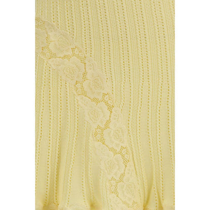 Skirt by Self-Portrait for women in polyamide polyester viscose bicolour features an relaxed-yet-refined silhouette that elegantly showcases the Women's Flared Polyamide Polyester Viscose Mini Skirt design and sophisticated mini.