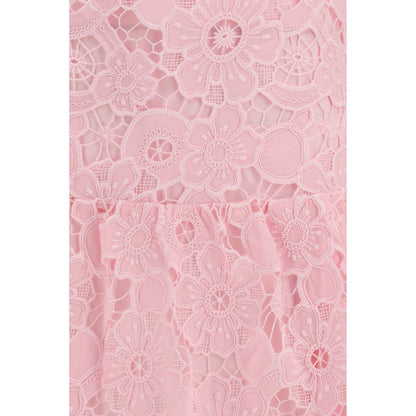 Dress by Self-Portrait for women in polyester multicolor & patterned showcases a striking silhouette, elegantly detailed with a , refined , and a striking short mini for a striking finish.