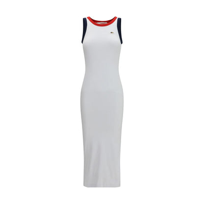 Dress by Fiorucci for women in cotton multicolor presents a sinuous silhouette, showcasing a sophisticated and sleeveless detailed with a sinuous midi for a refined finish.