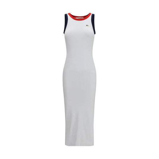Dress by Fiorucci for women in cotton multicolor presents a sinuous silhouette, showcasing a sophisticated and sleeveless detailed with a sinuous midi for a refined finish.