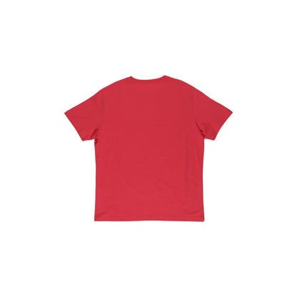 T-Shirt by Refrigiwear for men in cotton orange showcases a fashionable silhouette, elegantly detailed with a fashionable and for a sophisticated, high-fashion look.