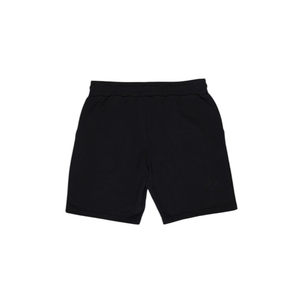 Bermuda Shorts by Refrigiwear for men in cotton polyester black features an nuanced silhouette, showcasing a nuanced with a short cut and for a sophisticated, premium finish.