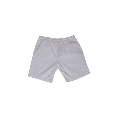 Bermuda Shorts by Refrigiwear for men in stretch cotton white features an tailored silhouette, showcasing a tailored with a short and for a sophisticated look.