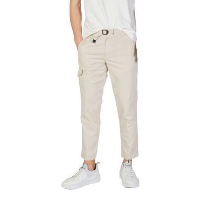 Cargo Pants by Refrigiwear for men in stretch cotton beige features an smart casual straight-leg & regular-fit and long, expertly tailored with a and smart casual utilitarian details for a sophisticated look.
