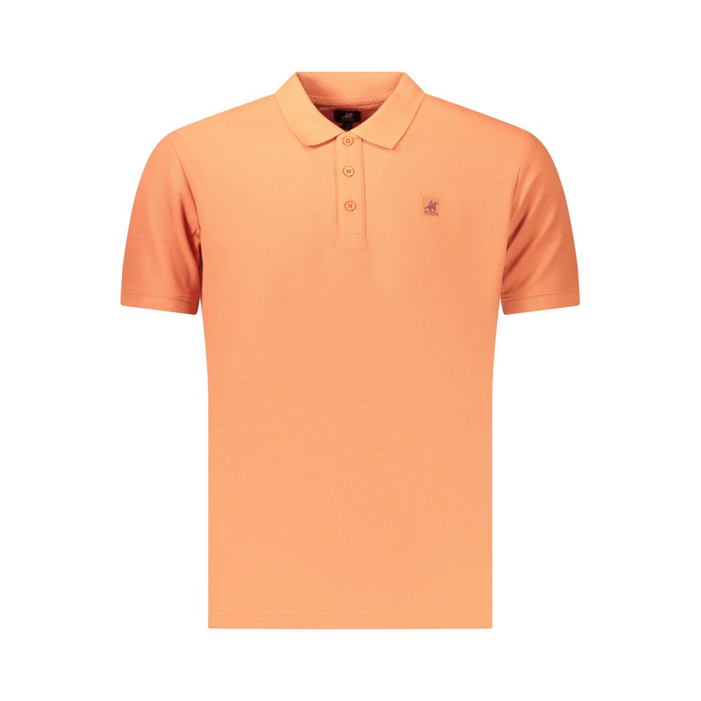 This Polo Shirt by U.S. Grand Polo for men in cotton orange presents a flawless silhouette, showcasing flawless detailing and a refined for a truly flawless aesthetic.