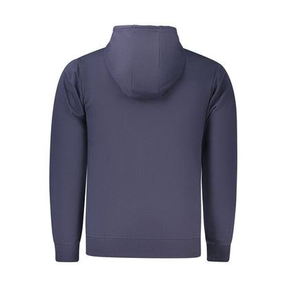 Hooded Sweatshirt Hoodie by U.S. Grand Polo for men in cotton polyester blue & print features a edgy silhouette, detailed with a edgy hooded neckline and for a refined finish.