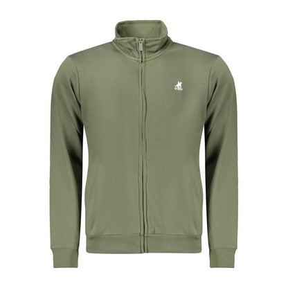 Sweatshirt by U.S. Grand Polo for men in cotton polyester green & print features an enviable silhouette, showcasing a premium and refined for a truly enviable finish.