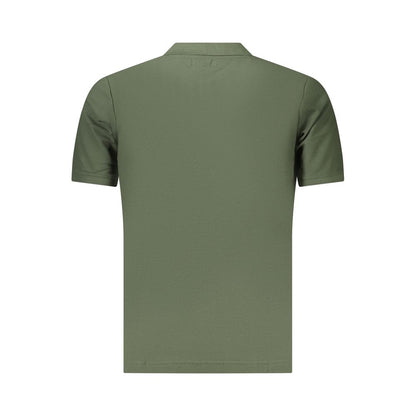 Polo Shirt by U.S. Grand Polo for men in cotton green presents a crisp silhouette, artfully detailed with a crisp and crisp .