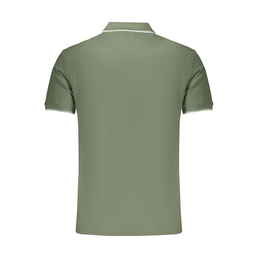 Polo Shirt by U.S. Grand Polo for men in cotton green presents a sleek silhouette, featuring a refined and for a sleek finish.