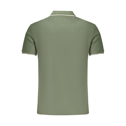Polo Shirt by U.S. Grand Polo for men in cotton green presents a sleek silhouette, featuring a refined and for a sleek finish.