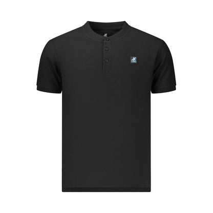 This Polo Shirt by U.S. Grand Polo for men in cotton black presents a flawless silhouette, showcasing flawless detailing and a refined mandarin neckline for a truly flawless aesthetic.