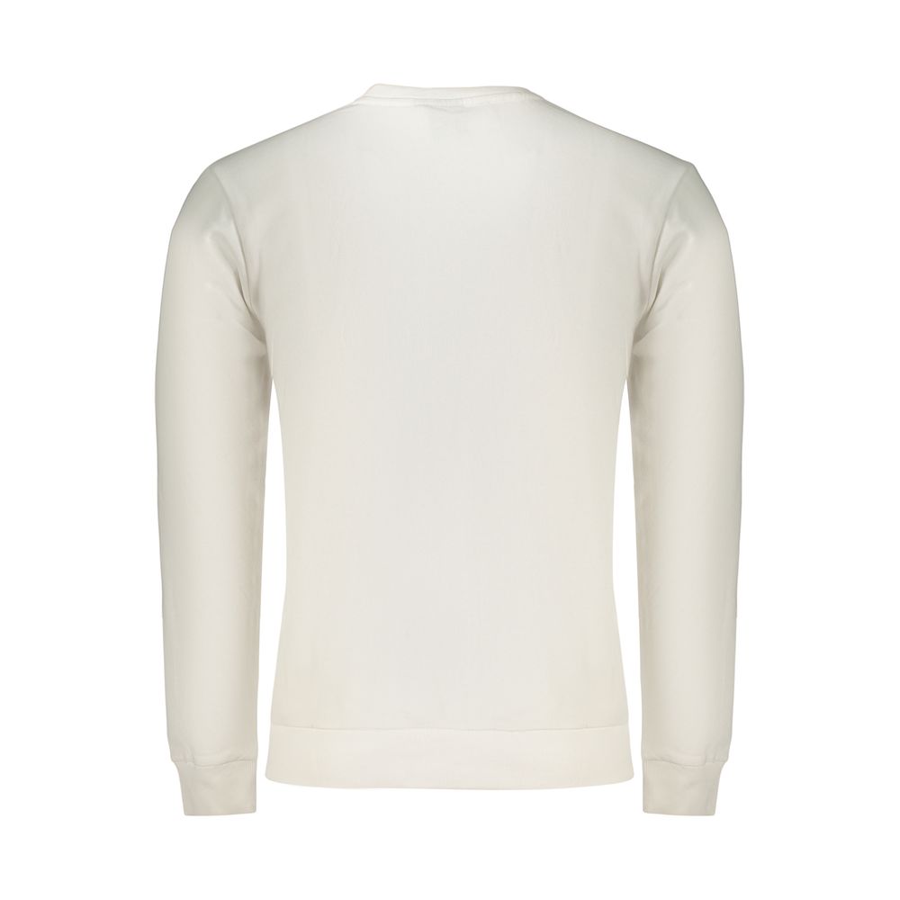 Sweatshirt by U.S. Grand Polo for men in cotton polyester white & print presents a smart casual silhouette, featuring a smart casual crew neckline and for a sophisticated look.