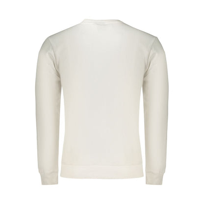 Sweatshirt by U.S. Grand Polo for men in cotton polyester white & print presents a smart casual silhouette, featuring a smart casual crew neckline and for a sophisticated look.
