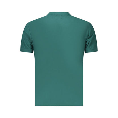 Polo Shirt by U.S. Grand Polo for men in cotton green & print presents a distinguished silhouette, showcasing a sophisticated and distinguished for a truly distinguished finish.