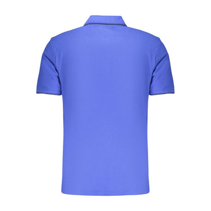 Polo Shirt by U.S. Grand Polo for men in cotton blue & signature presents a crisp silhouette, artfully detailed with a crisp and crisp .