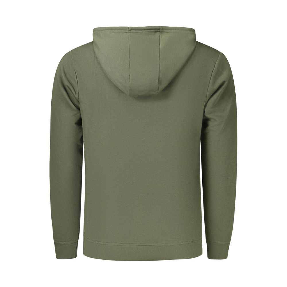 Hooded Sweatshirt Hoodie by U.S. Grand Polo for men in cotton polyester green & print features a authentic silhouette, showcasing a sophisticated hooded neckline and authentic detail for a refined finish.