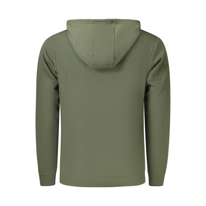 Hooded Sweatshirt Hoodie by U.S. Grand Polo for men in cotton polyester green & print features a authentic silhouette, showcasing a sophisticated hooded neckline and authentic detail for a refined finish.