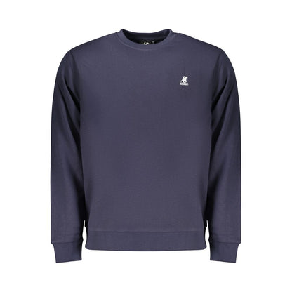Sweatshirt by U.S. Grand Polo for men in cotton polyester blue & print features an exquisite silhouette, showcasing and crew neckline details for a exquisite look.