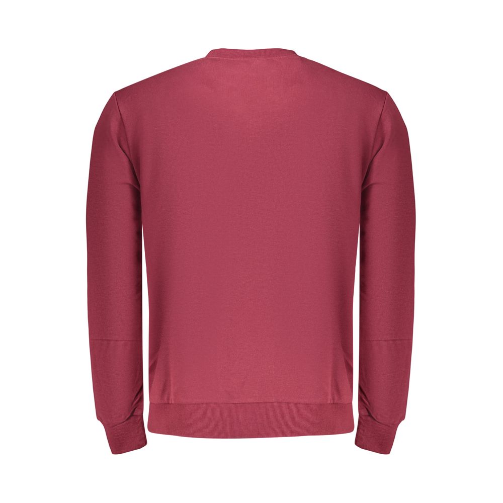 Sweatshirt by U.S. Grand Polo for men in cotton polyester red & print features an magnificent silhouette, showcasing a sophisticated crew neckline and detail for a truly magnificent finish.
